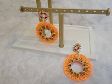Load image into Gallery viewer, Vibrant Sunset Earrings
